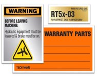 Outdoor Labels