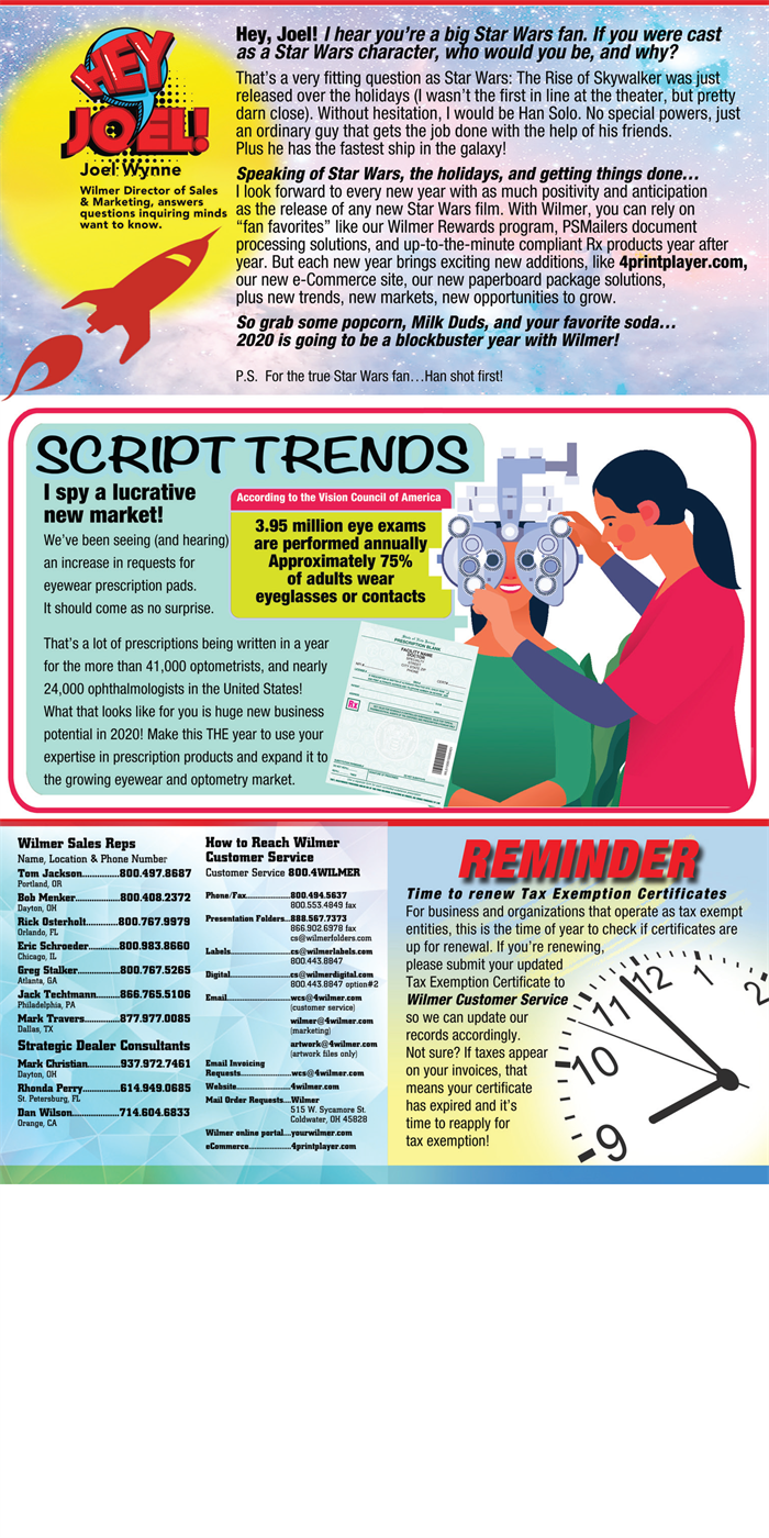 Winter 2020 Newsletter Page 2