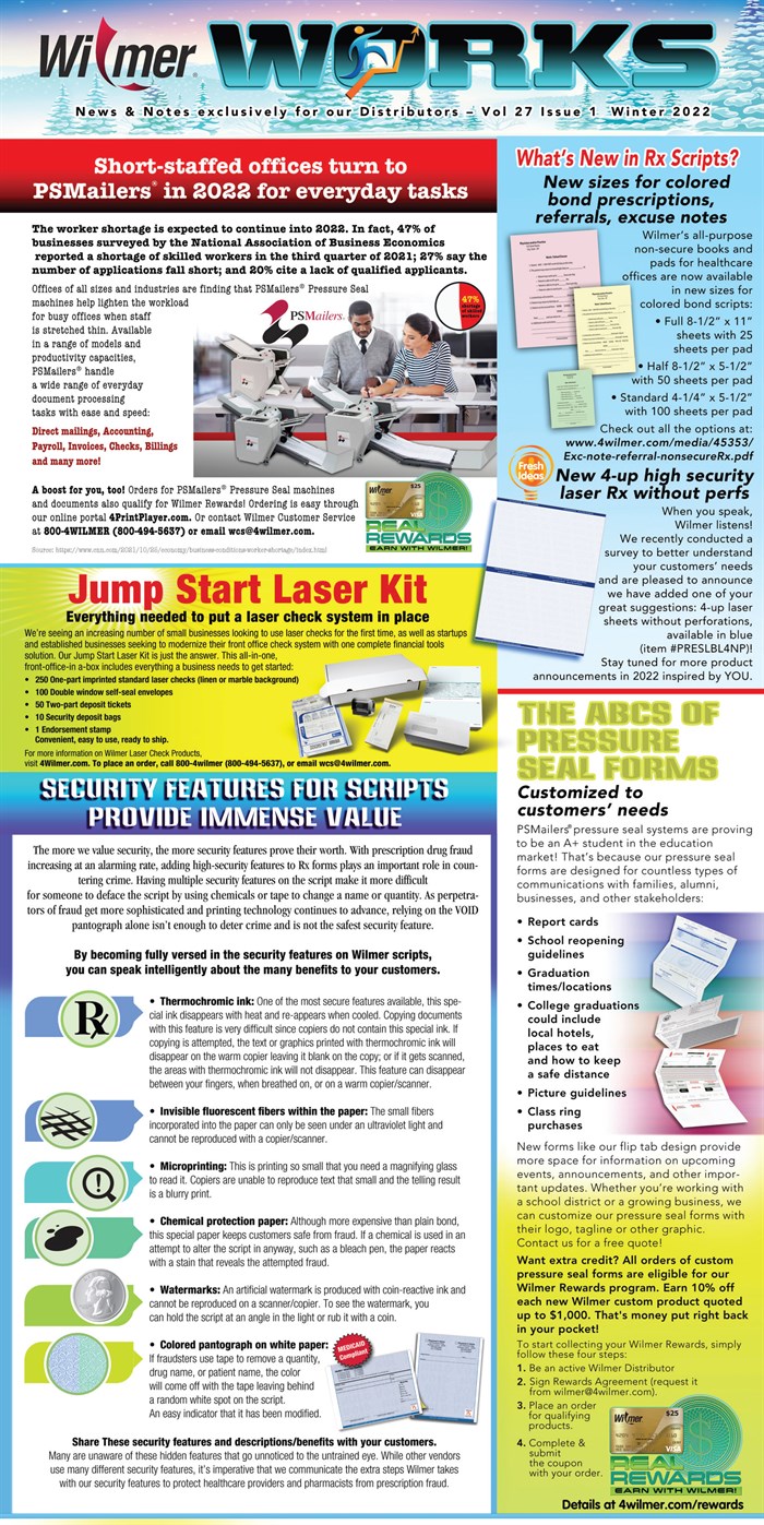 Winter 2022 Newsletter Page 1